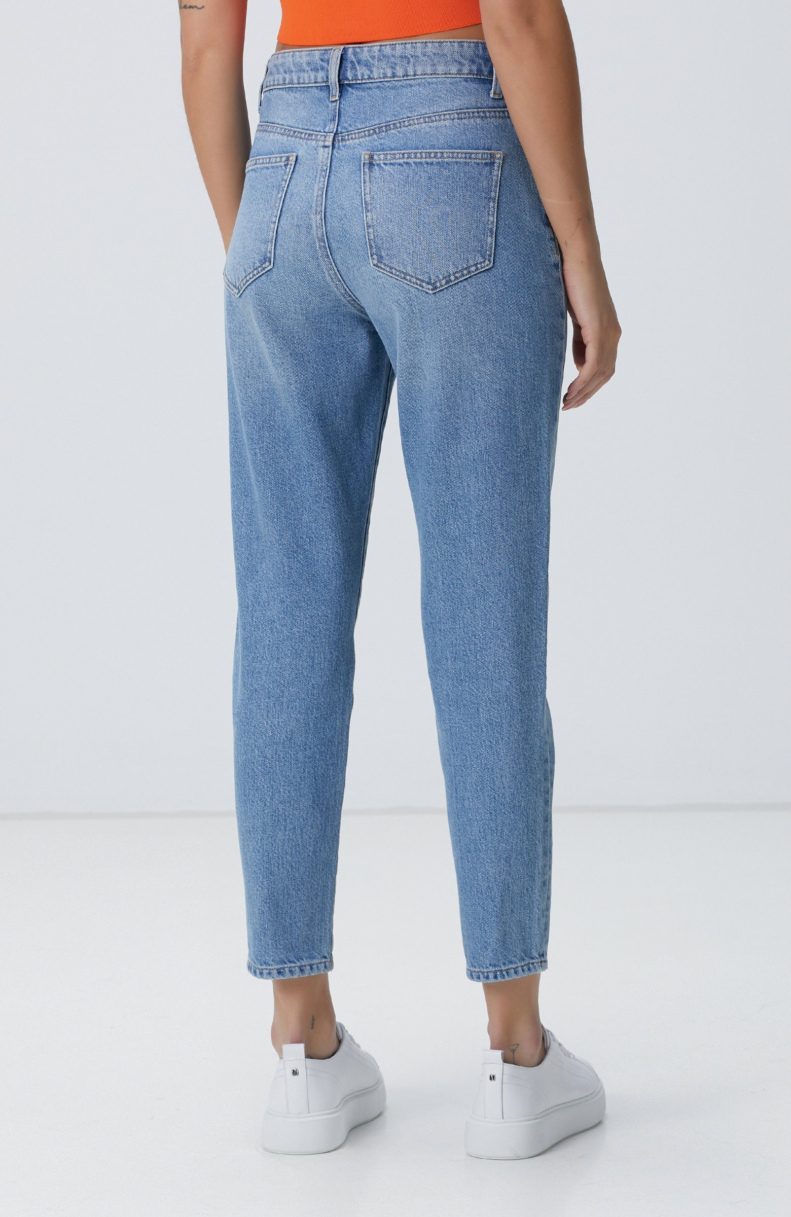 WOMEN'S Light Indigo Denim Pants