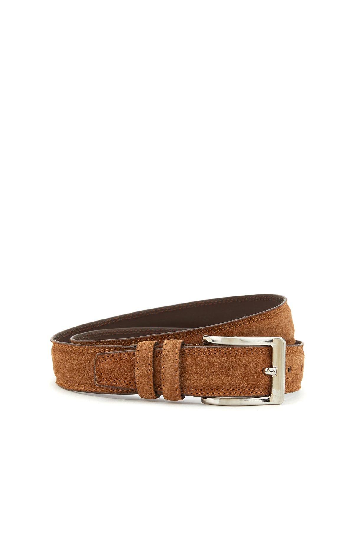 MEN'S Tan Suede Belt