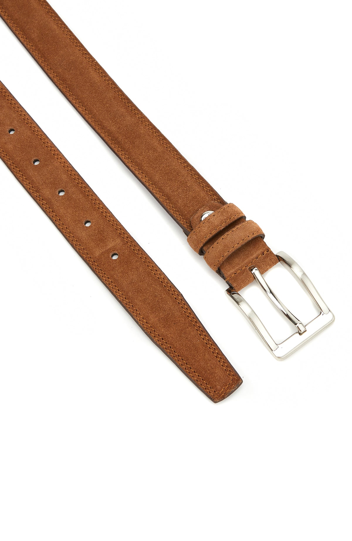 MEN'S Tan Suede Belt