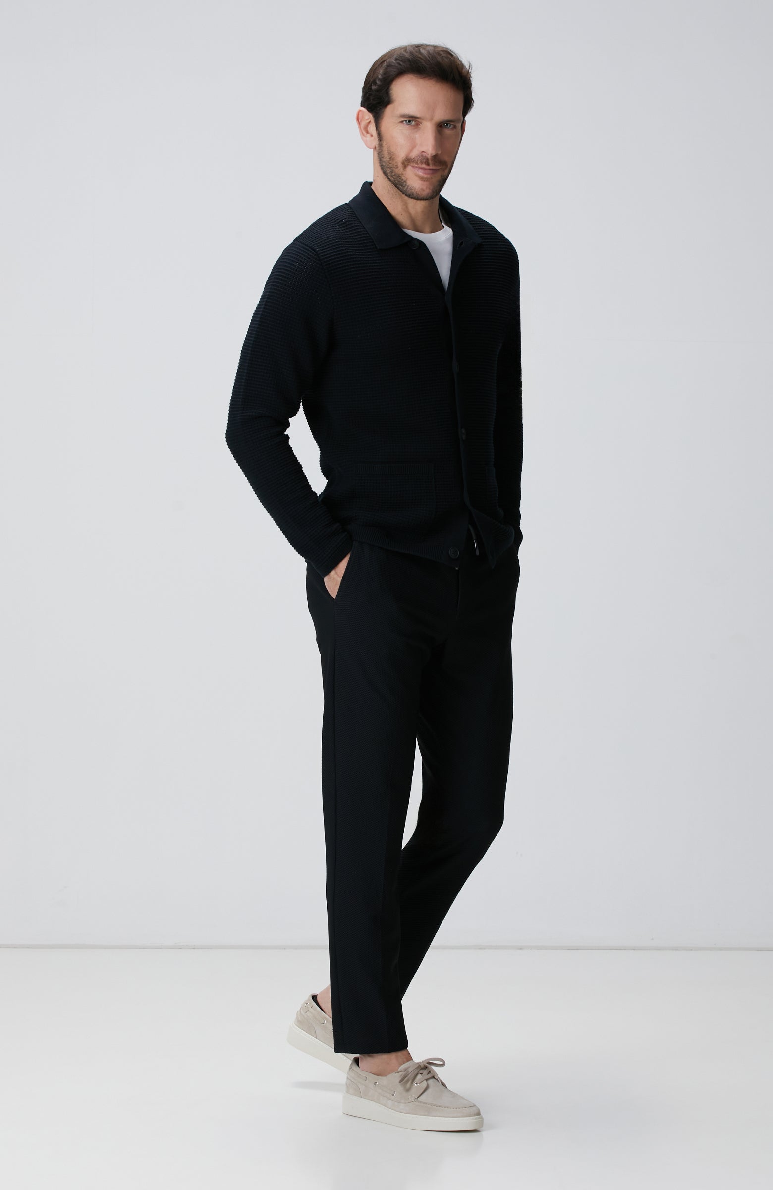 MEN'S Black Cardigan