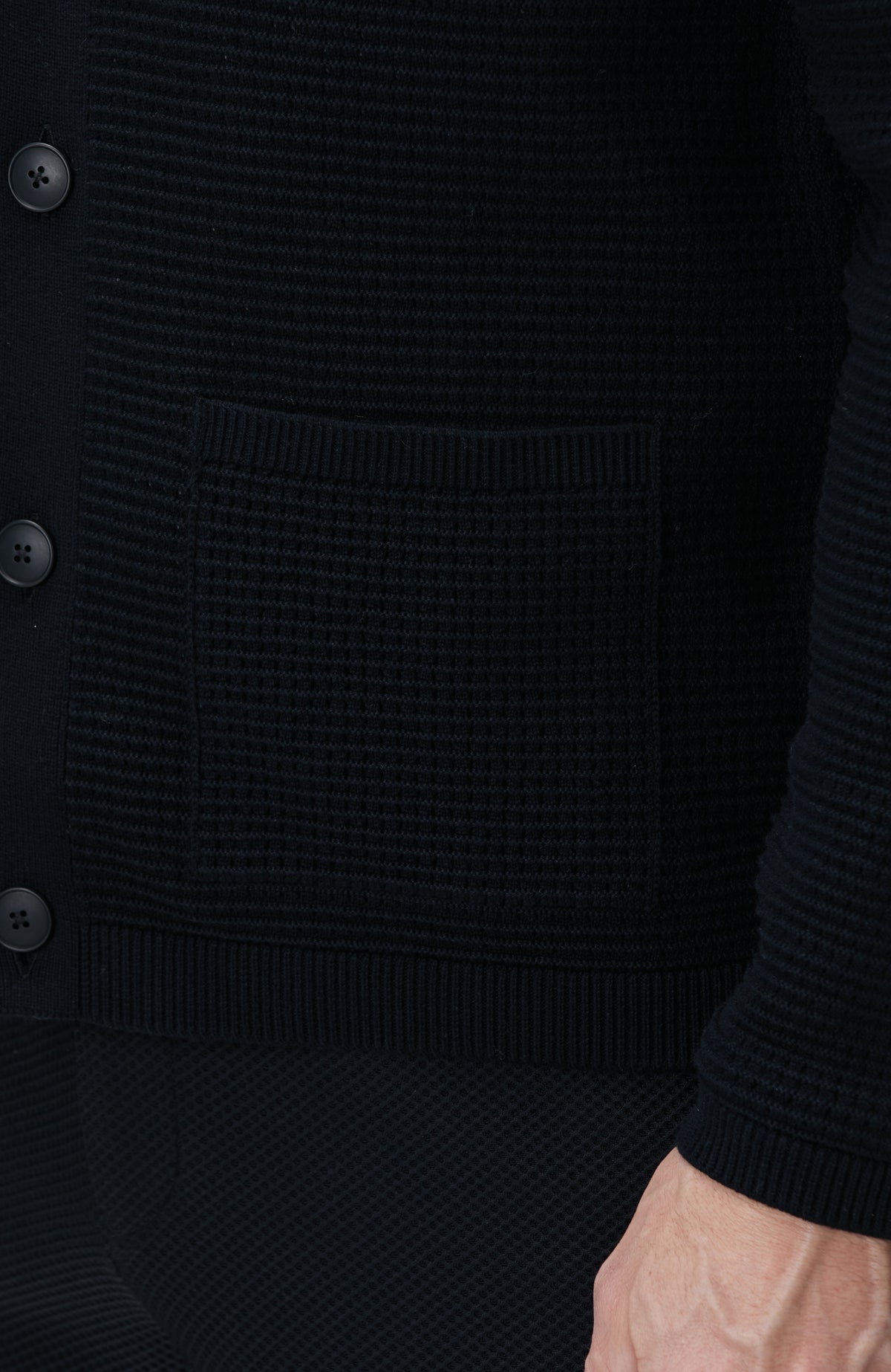 MEN'S Black Cardigan