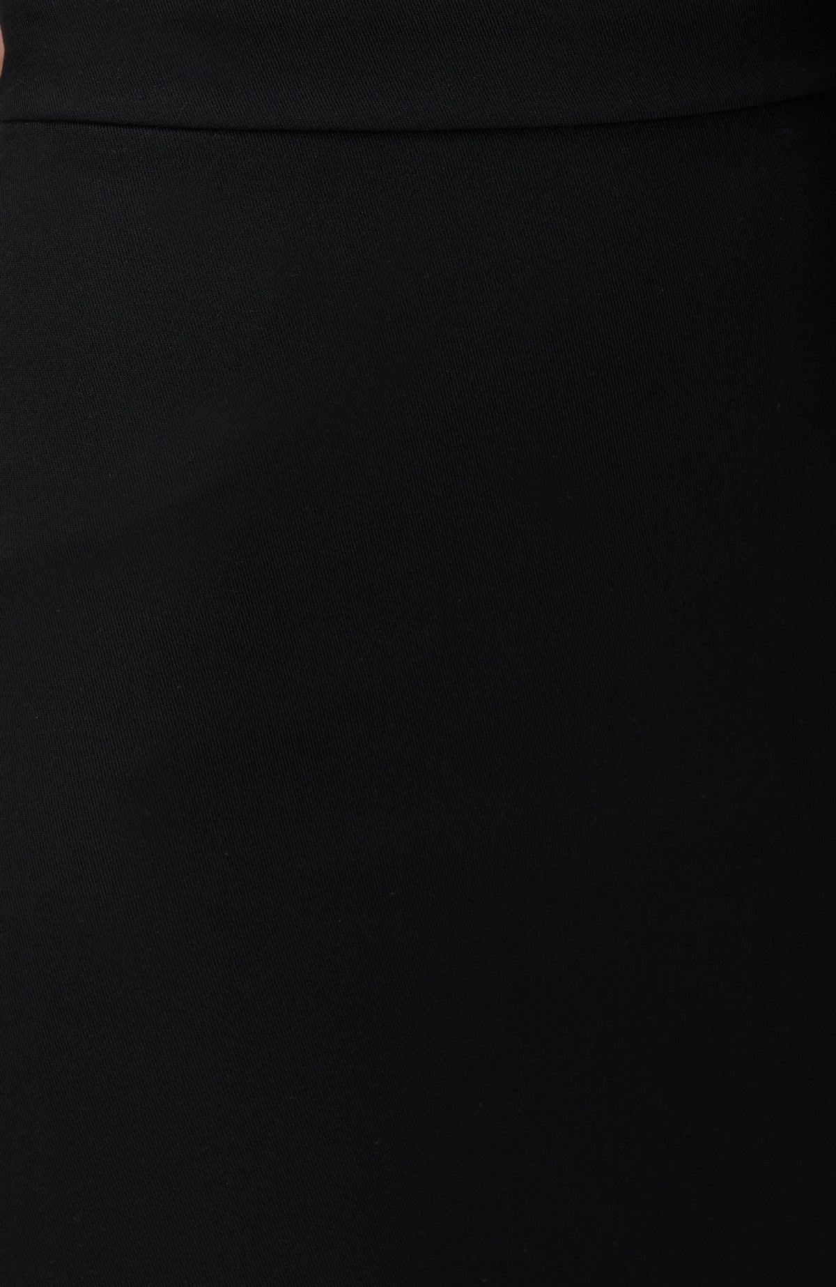 WOMEN'S Black Midi Pencil Skirt