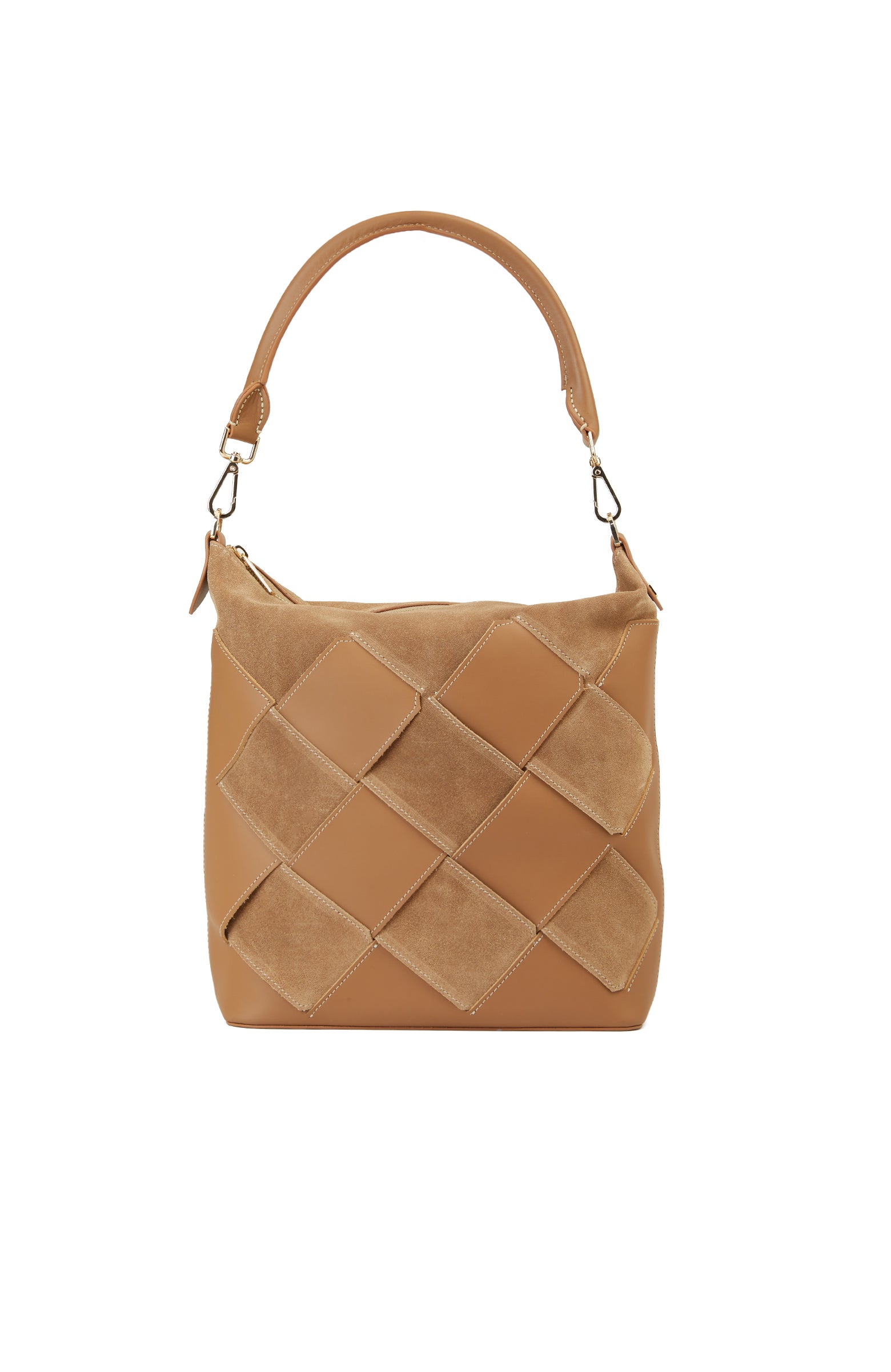 WOMEN'S Camel Leather Bag