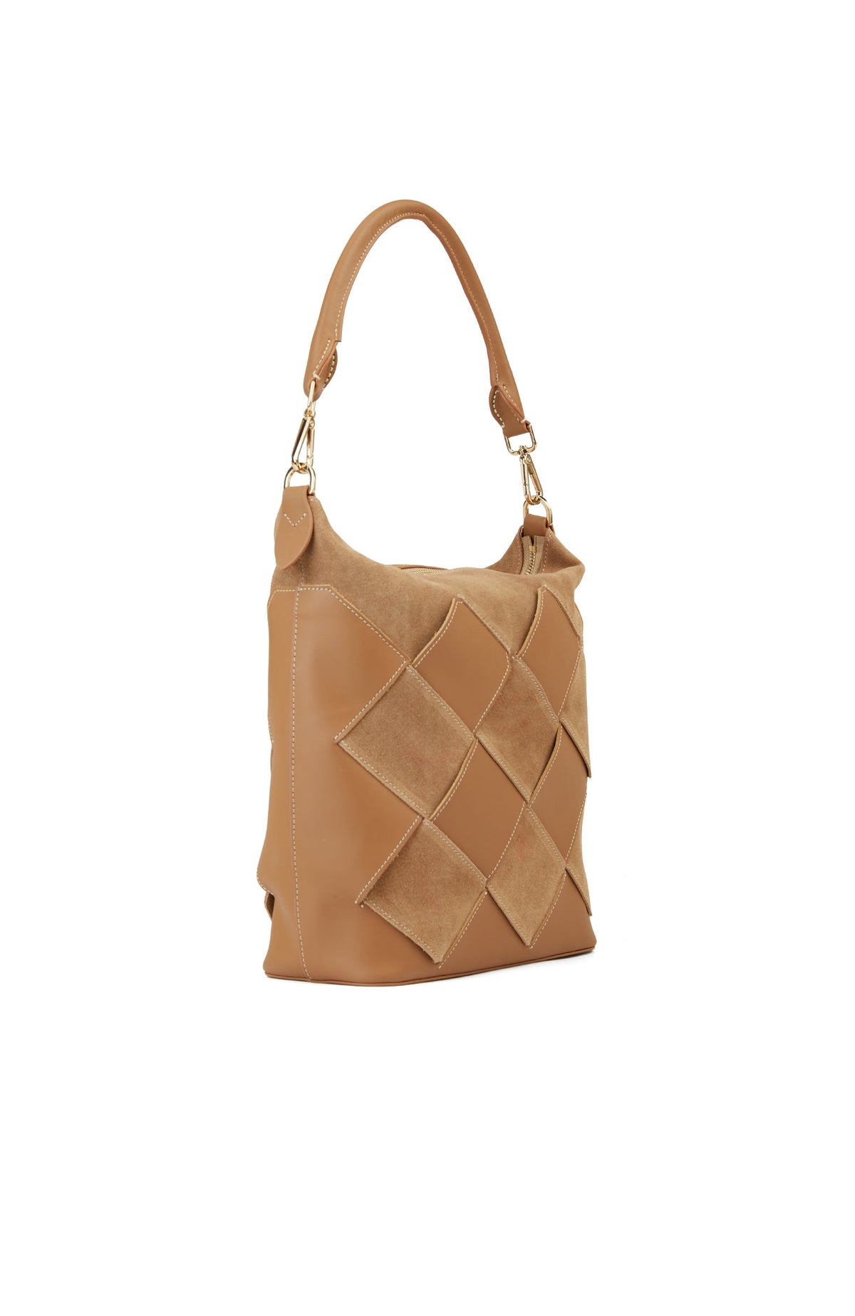 WOMEN'S Camel Leather Bag