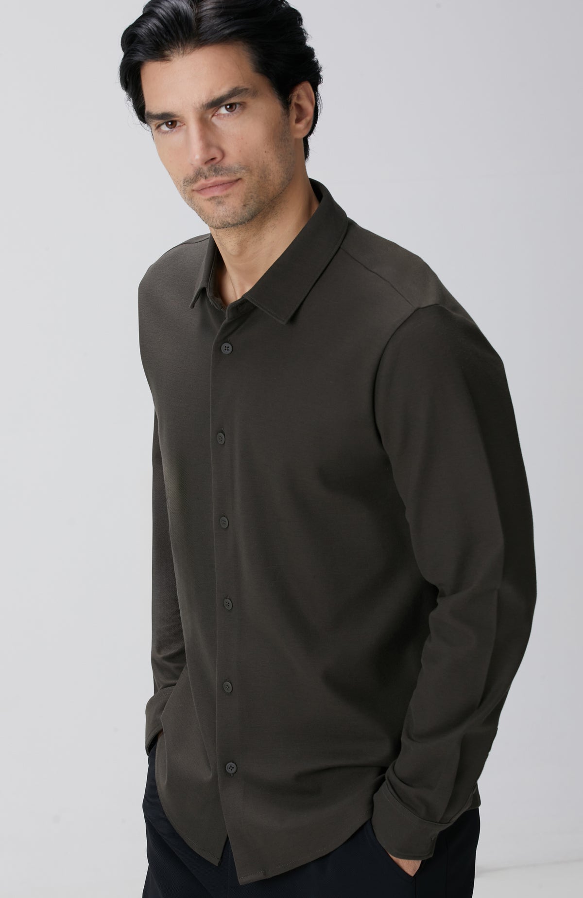 MEN'S N-Tech Khaki Shirt