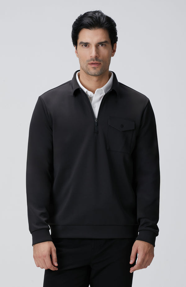 MEN'S N-Tech Black Sweatshirt