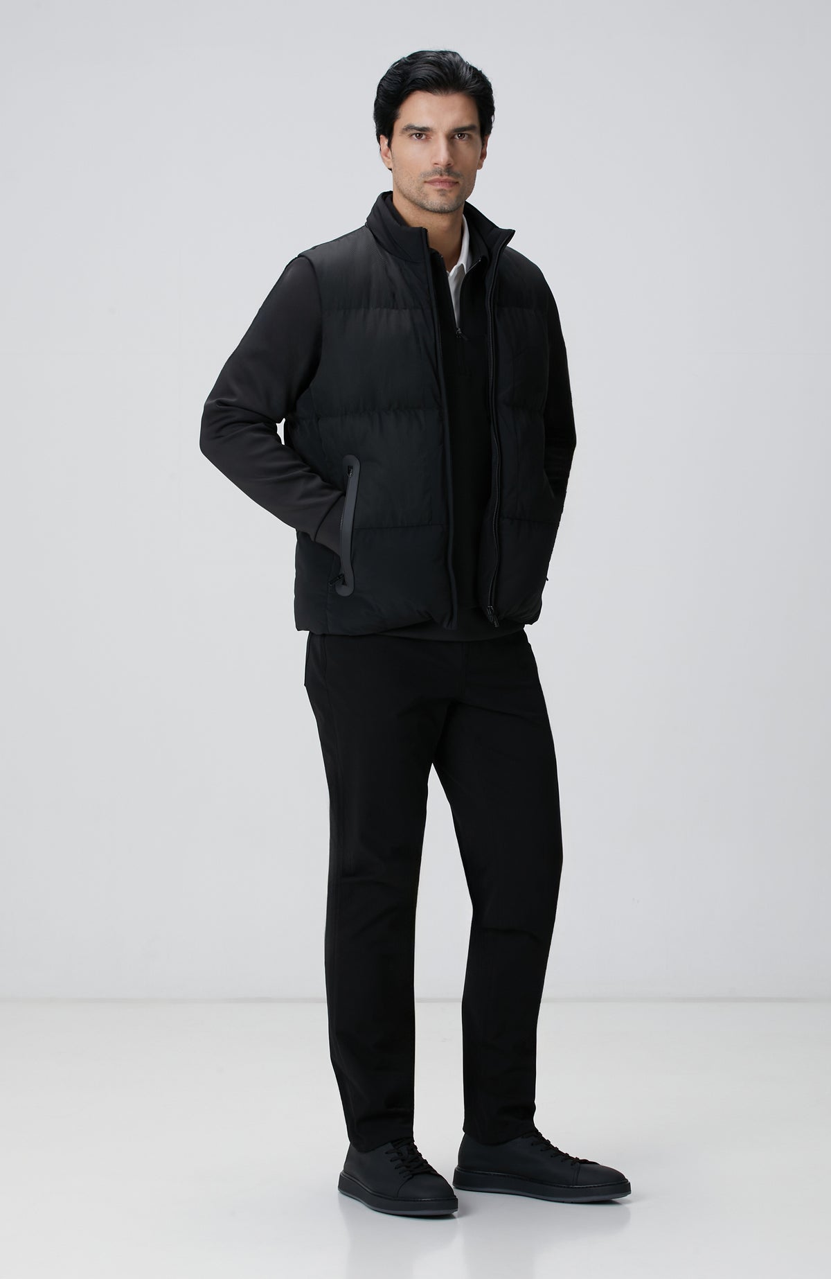 MEN'S N-Tech Black Sweatshirt