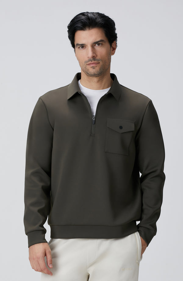 MEN'S N-Tech Khaki Sweatshirt