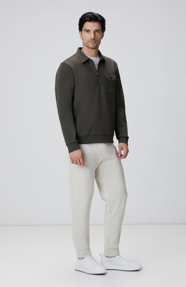 MEN'S N-Tech Khaki Sweatshirt