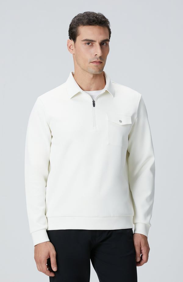 MEN'S N-Tech Off-White Sweatshirt