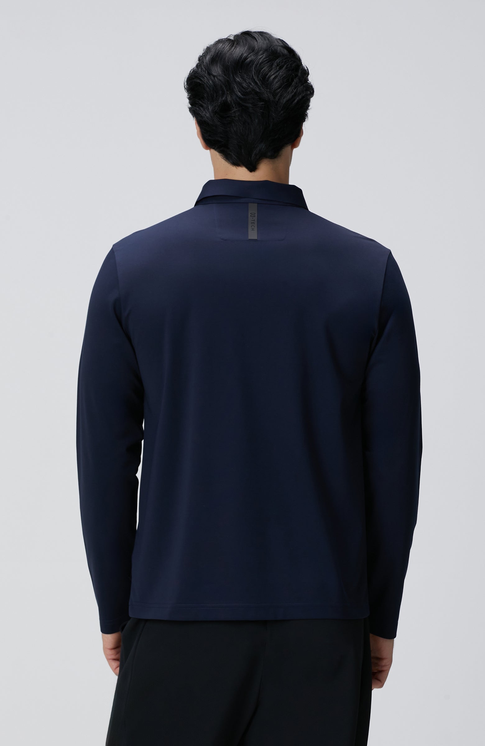 MEN'S Navy Blue N-Tech Polo Collar T-shirt