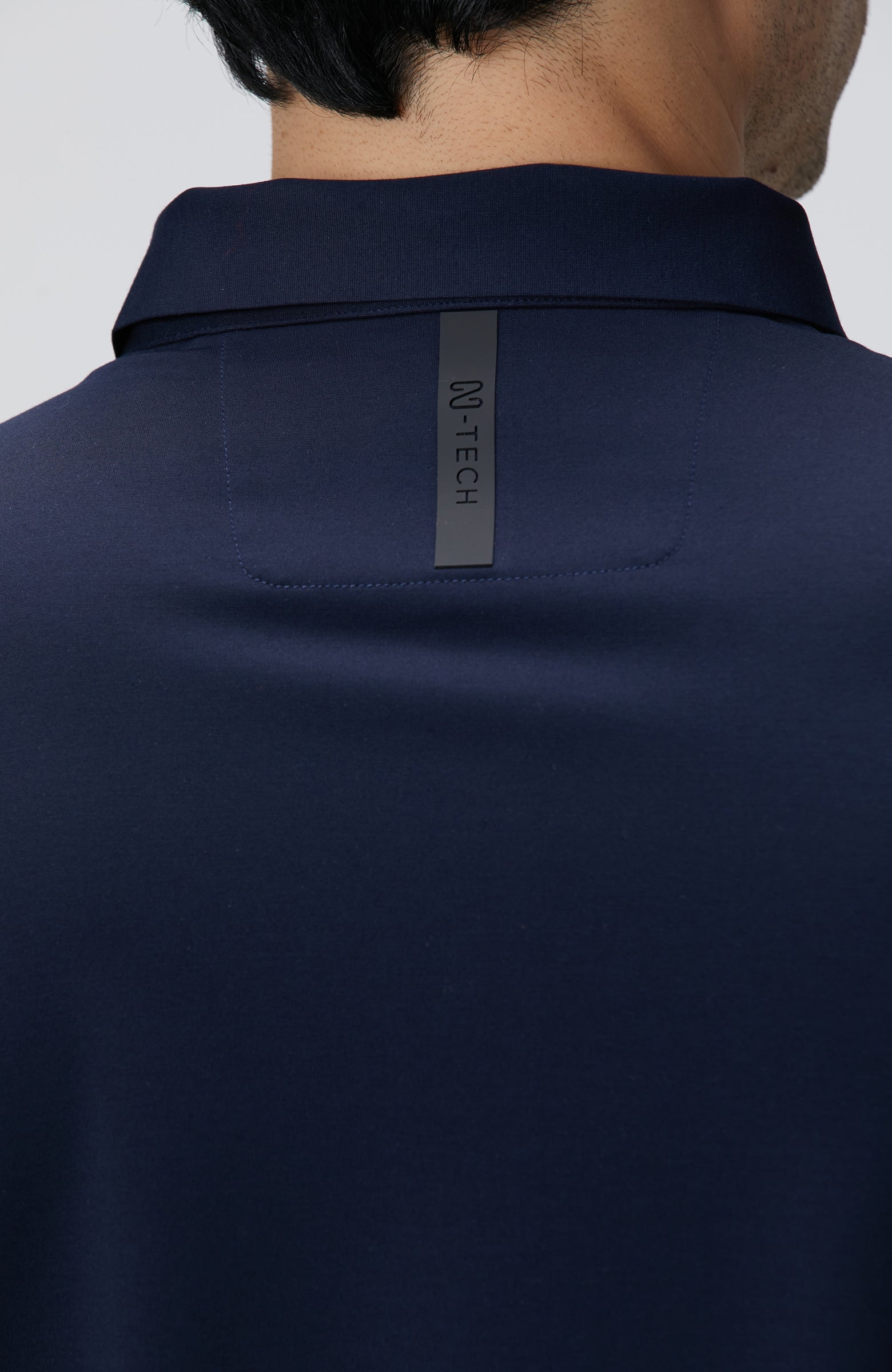 MEN'S Navy Blue N-Tech Polo Collar T-shirt