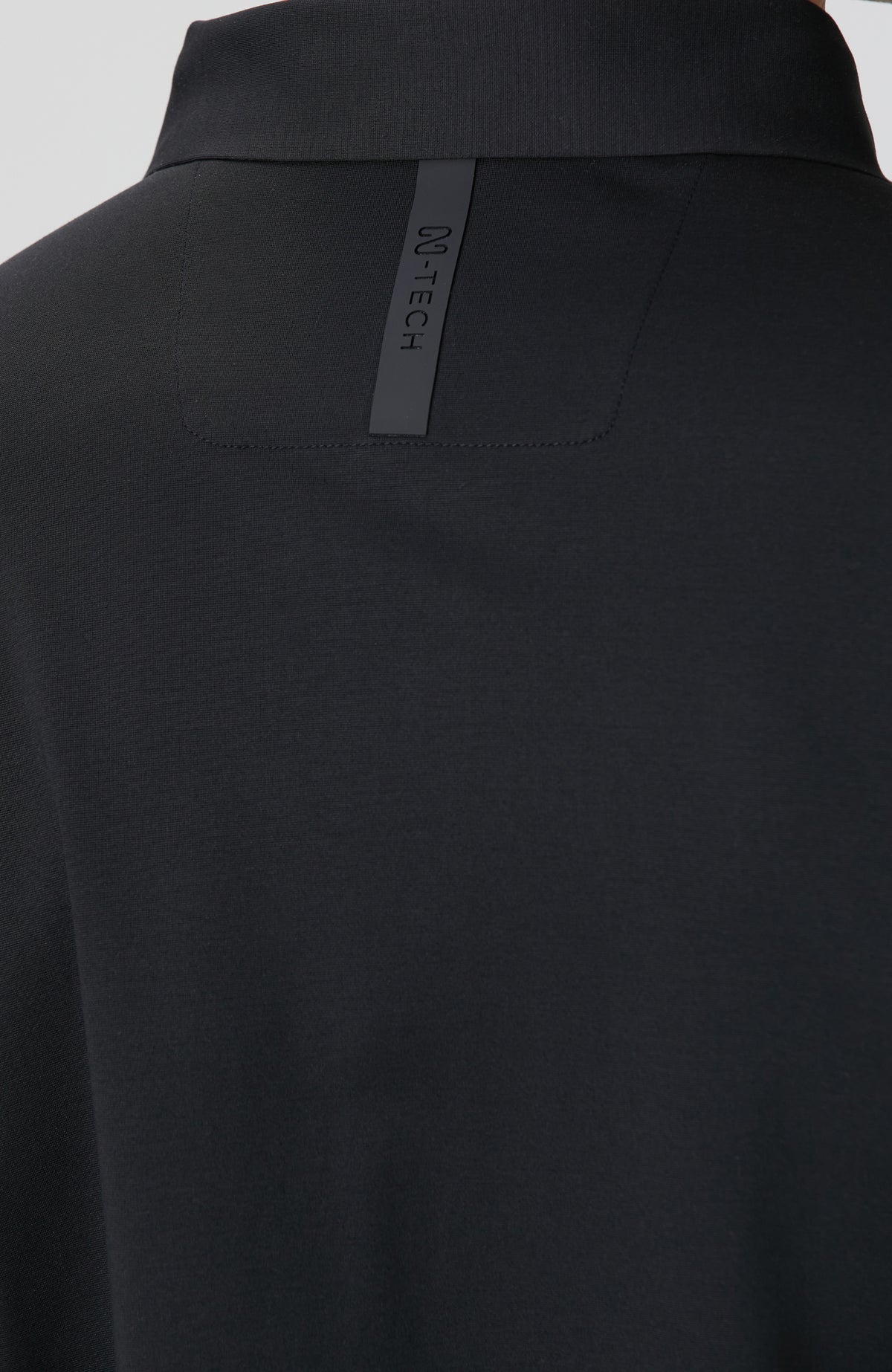 MEN'S N-Tech Black Polo Collar T-shirt