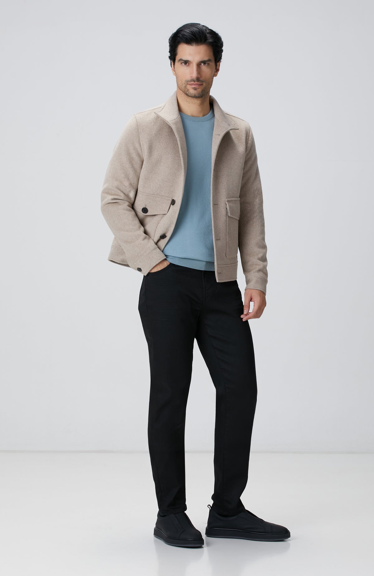 MEN'S Mint Knit Sweater