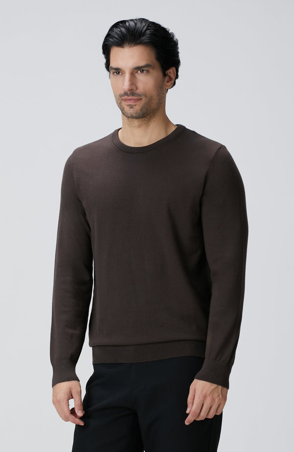 MEN'S Brown Knit Sweater