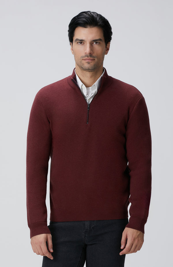 MEN'S Burgundy Sweater