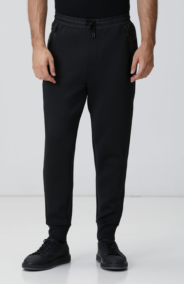 MEN'S N-Tech Black Scuba Sweatpants