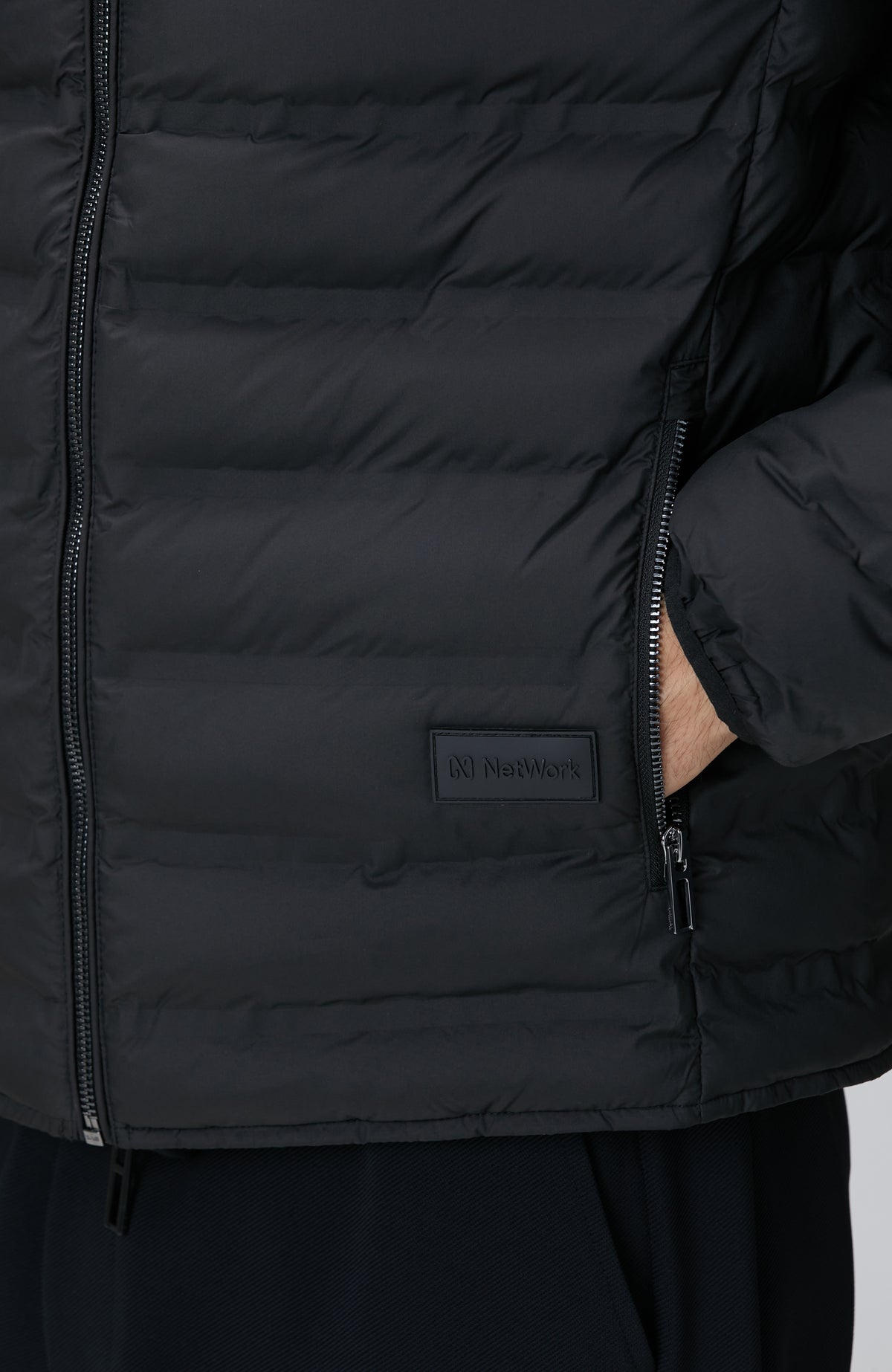 MEN'S Black Puffer Coat