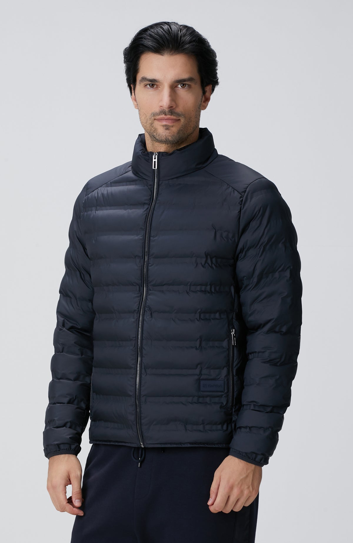 MEN'S Navy Blue Puffer Coat