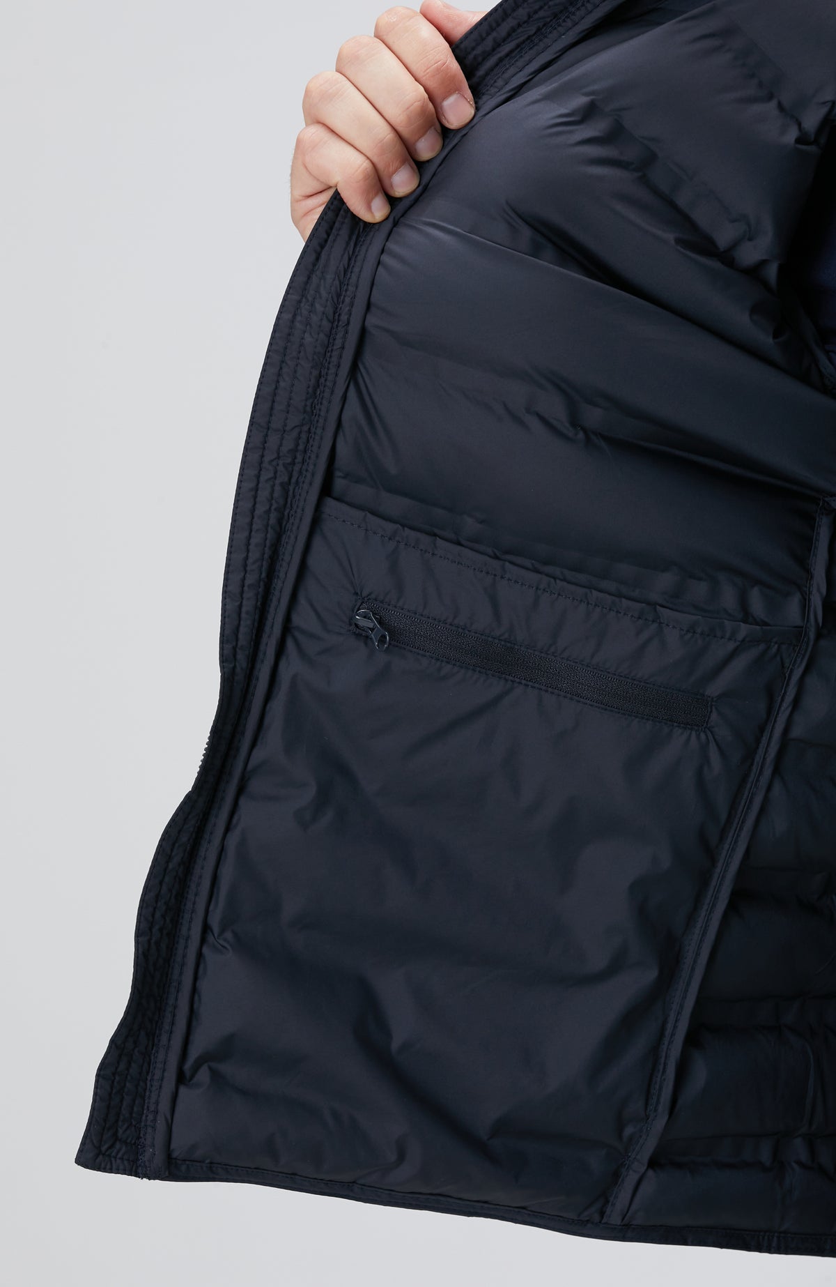 MEN'S Navy Blue Puffer Coat