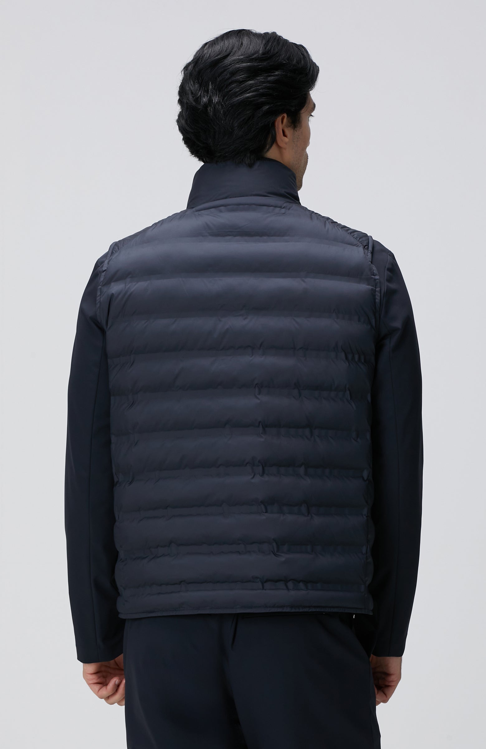 MEN'S Navy Blue Puffer Casual Vest
