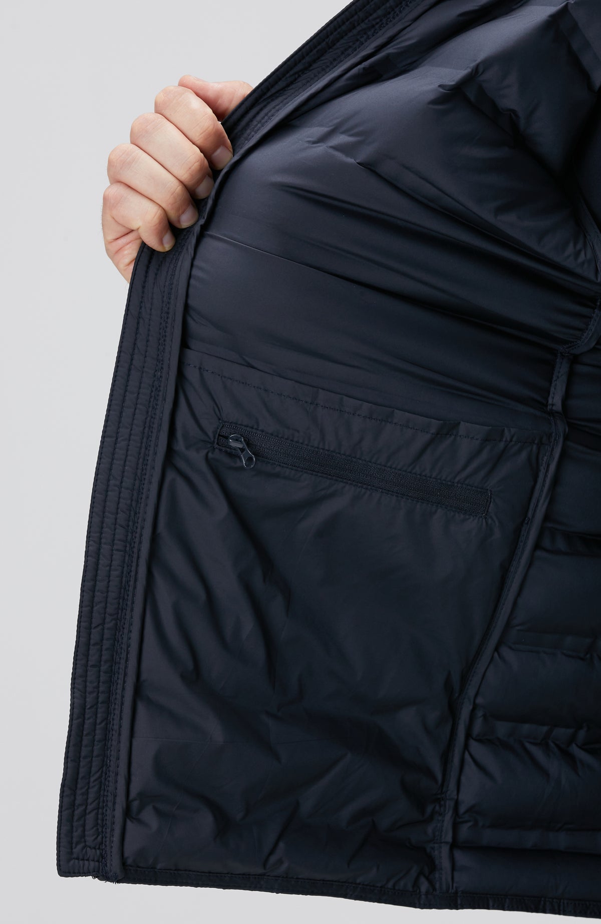 MEN'S Navy Blue Puffer Casual Vest