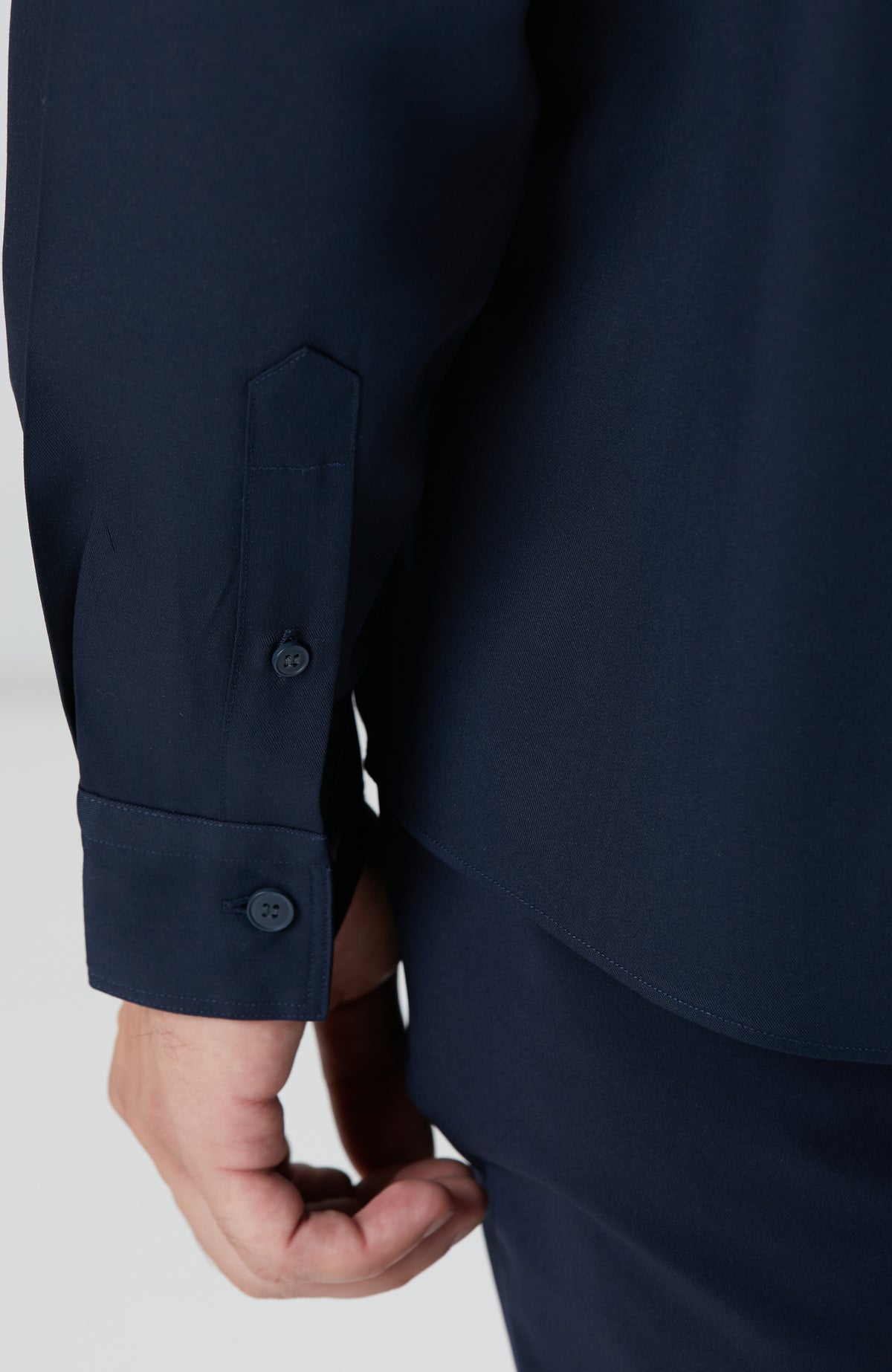 MEN'S Navy Blue Lyocell Shirt