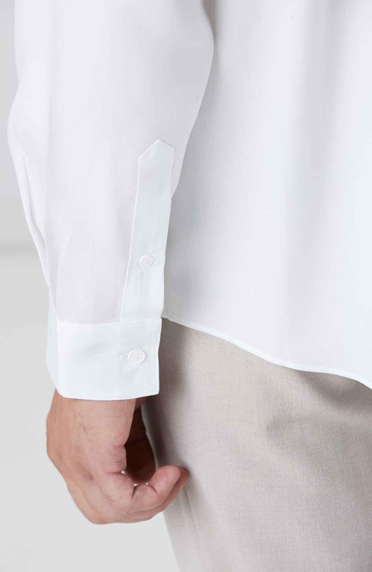 MEN'S White Lyocell Shirt