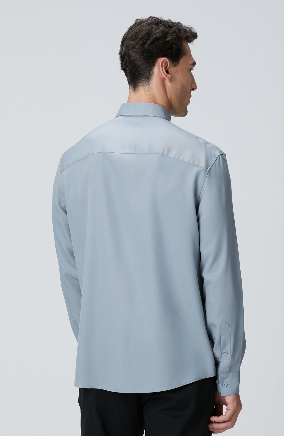 MEN'S Mint Lyocell Shirt