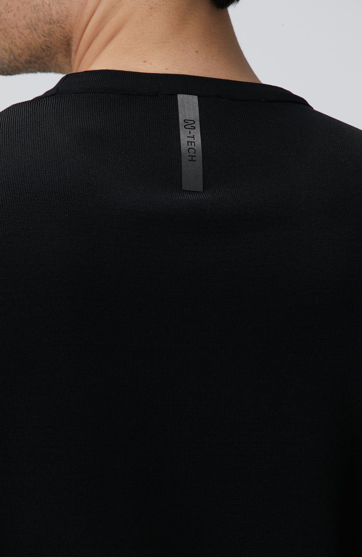 MEN'S N-Tech Black Jacquard Sweater