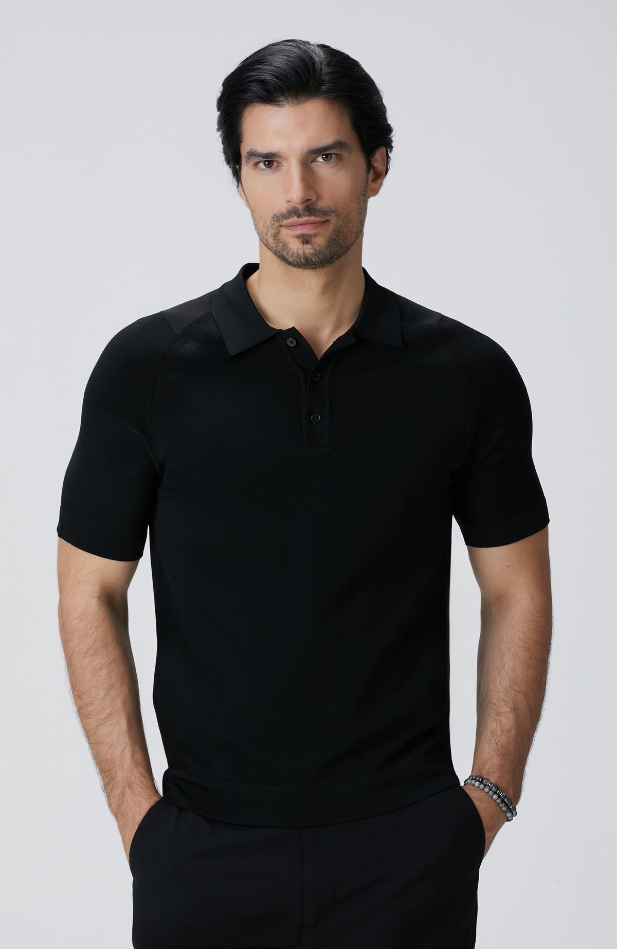 MEN'S Black Knit Sweater