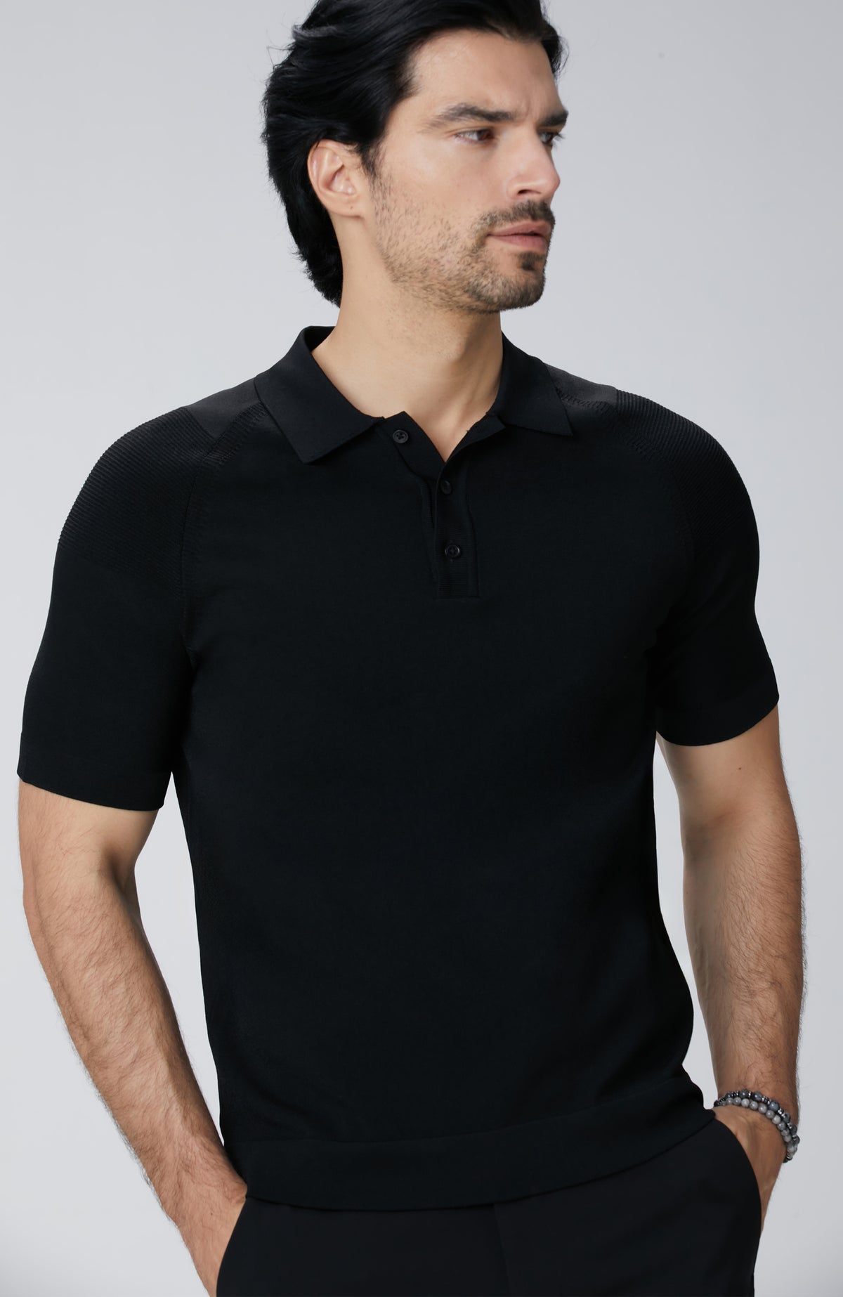 MEN'S Black Knit Sweater