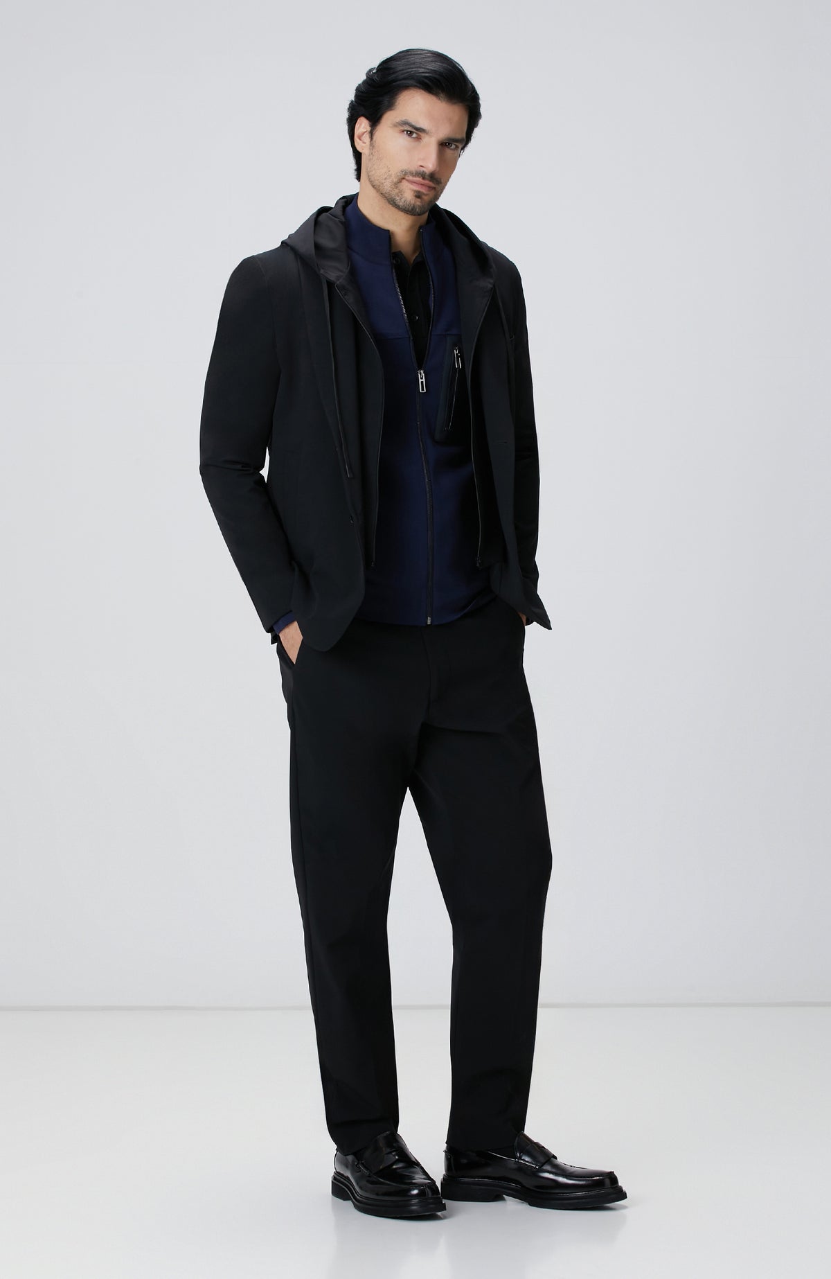 MEN'S Black Knit Sweater
