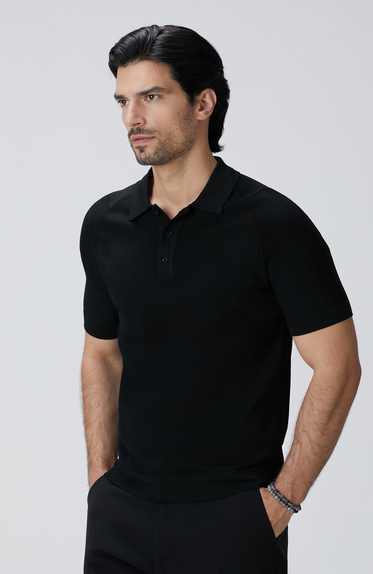 MEN'S Black Knit Sweater