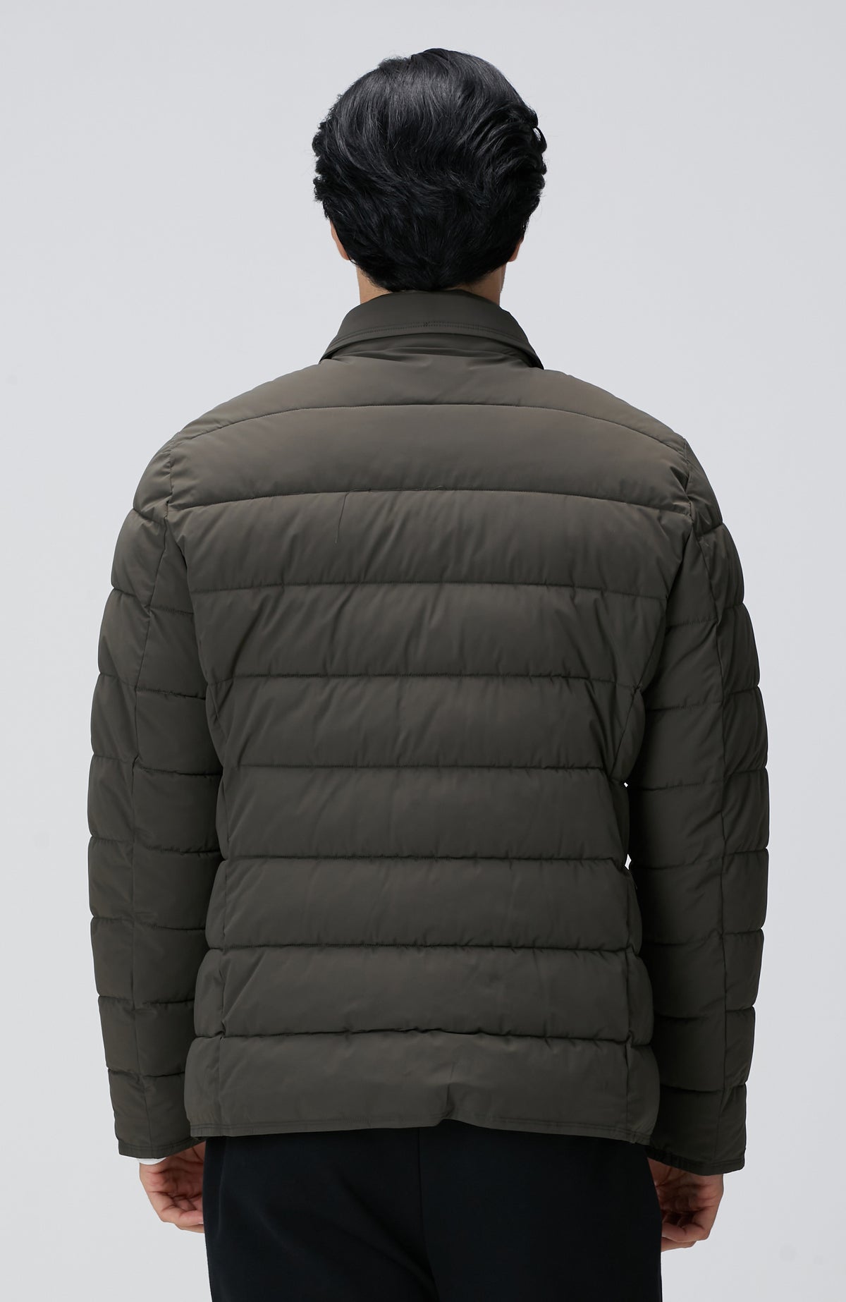 MEN'S Khaki Puffer Coat Jacket