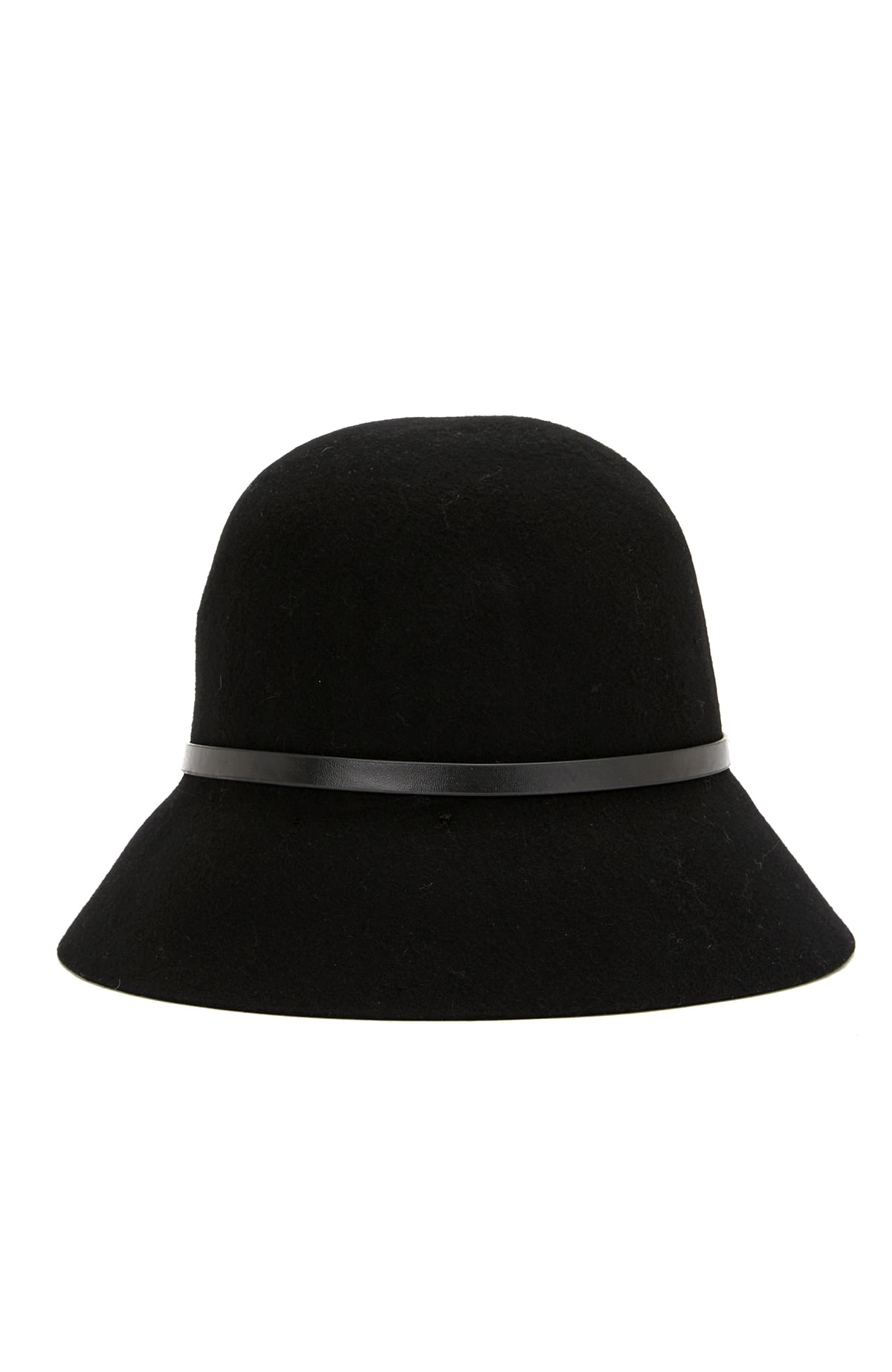 WOMEN'S Black Wool Hat