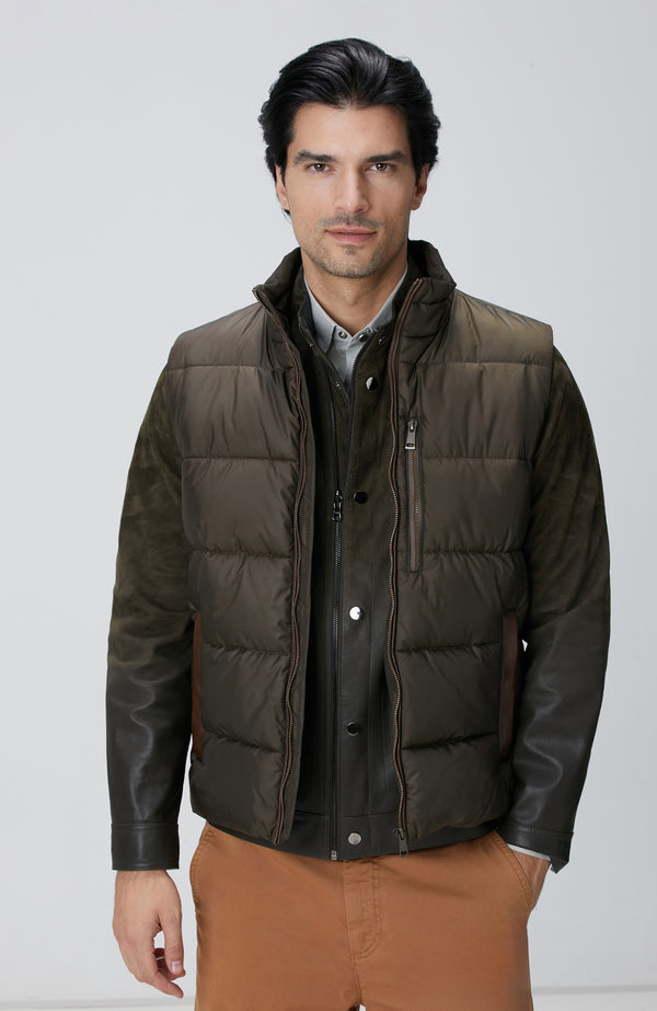 MEN'S Khaki Casual Vest