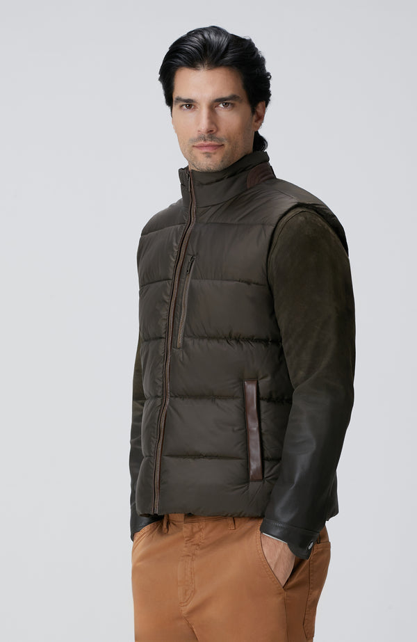 MEN'S Khaki Casual Vest