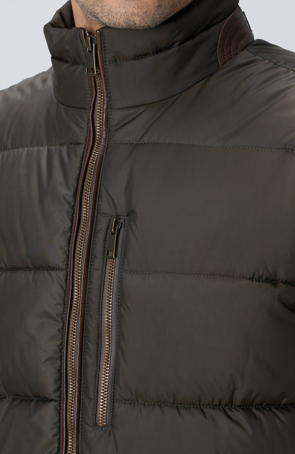 MEN'S Khaki Casual Vest