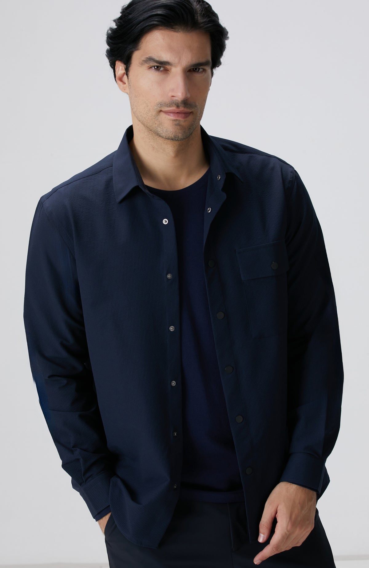 MEN'S N-Tech Navy Blue Shirt