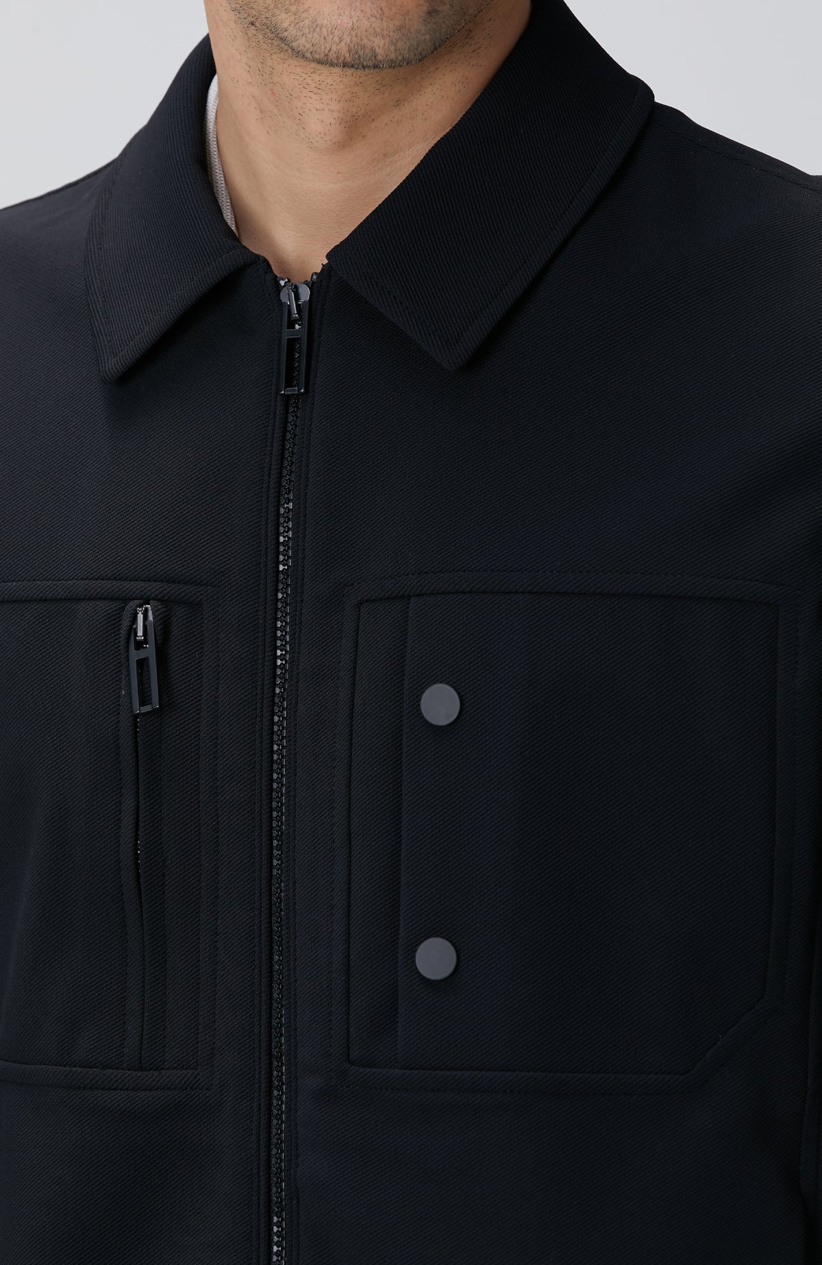 MEN'S N-Tech Black Outer Shirt