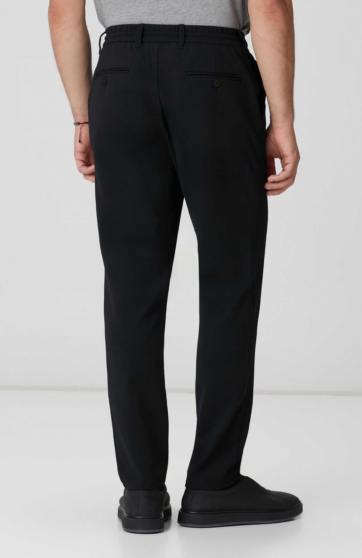 MEN'S Black N-Tech Comfort Trousers