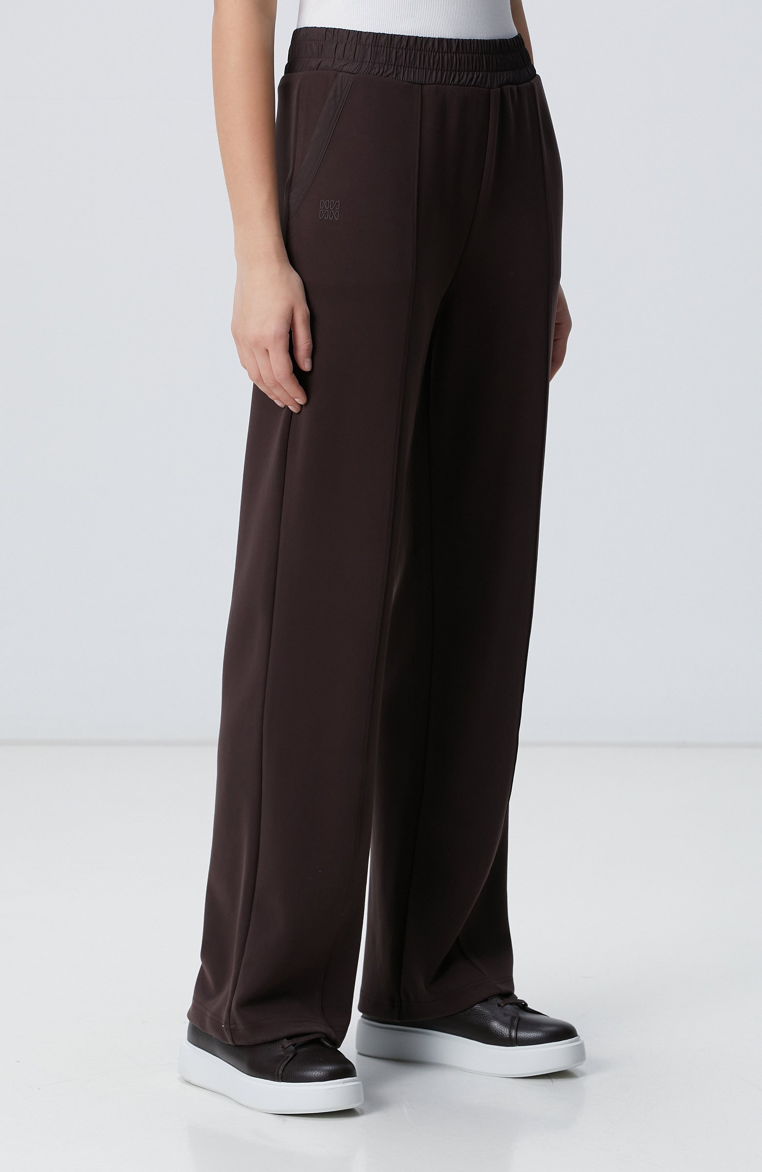 WOMEN'S Brown Modal Blend Tracksuit