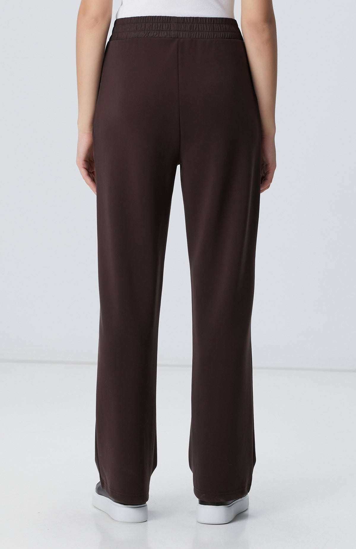 WOMEN'S Brown Modal Blend Tracksuit