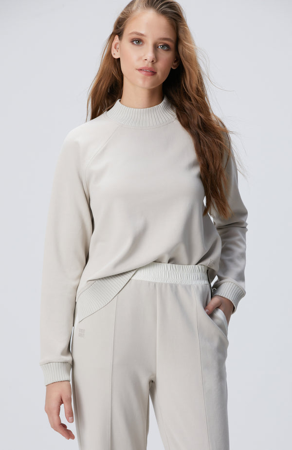 WOMEN'S Stone Modal Blend Sweatshirt