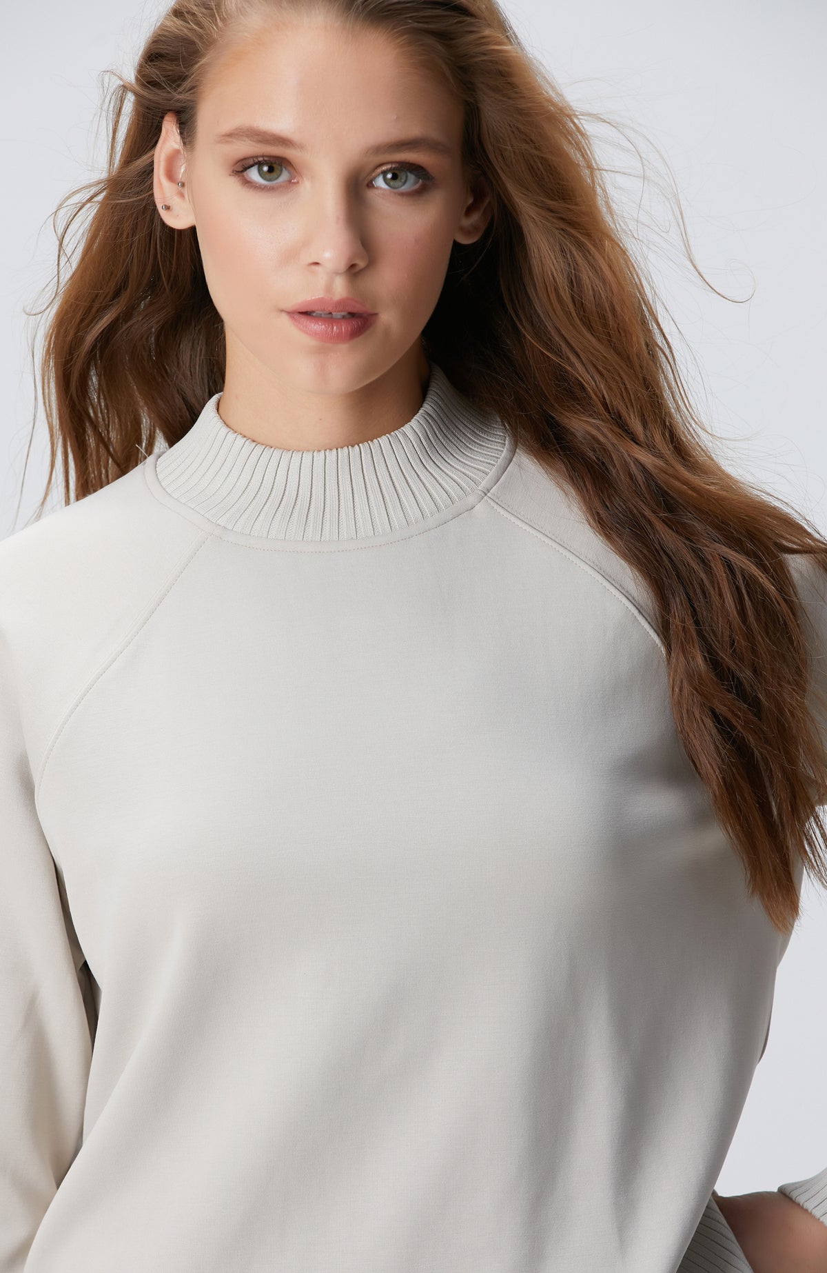 WOMEN'S Stone Modal Blend Sweatshirt