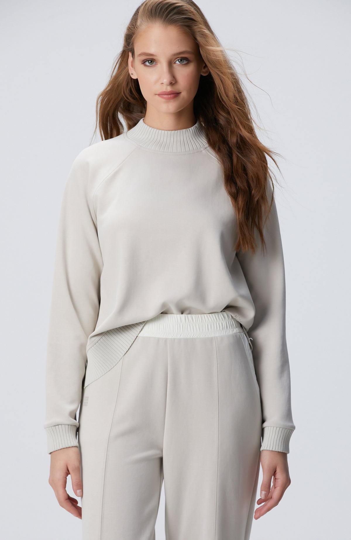 WOMEN'S Stone Modal Blend Sweatshirt