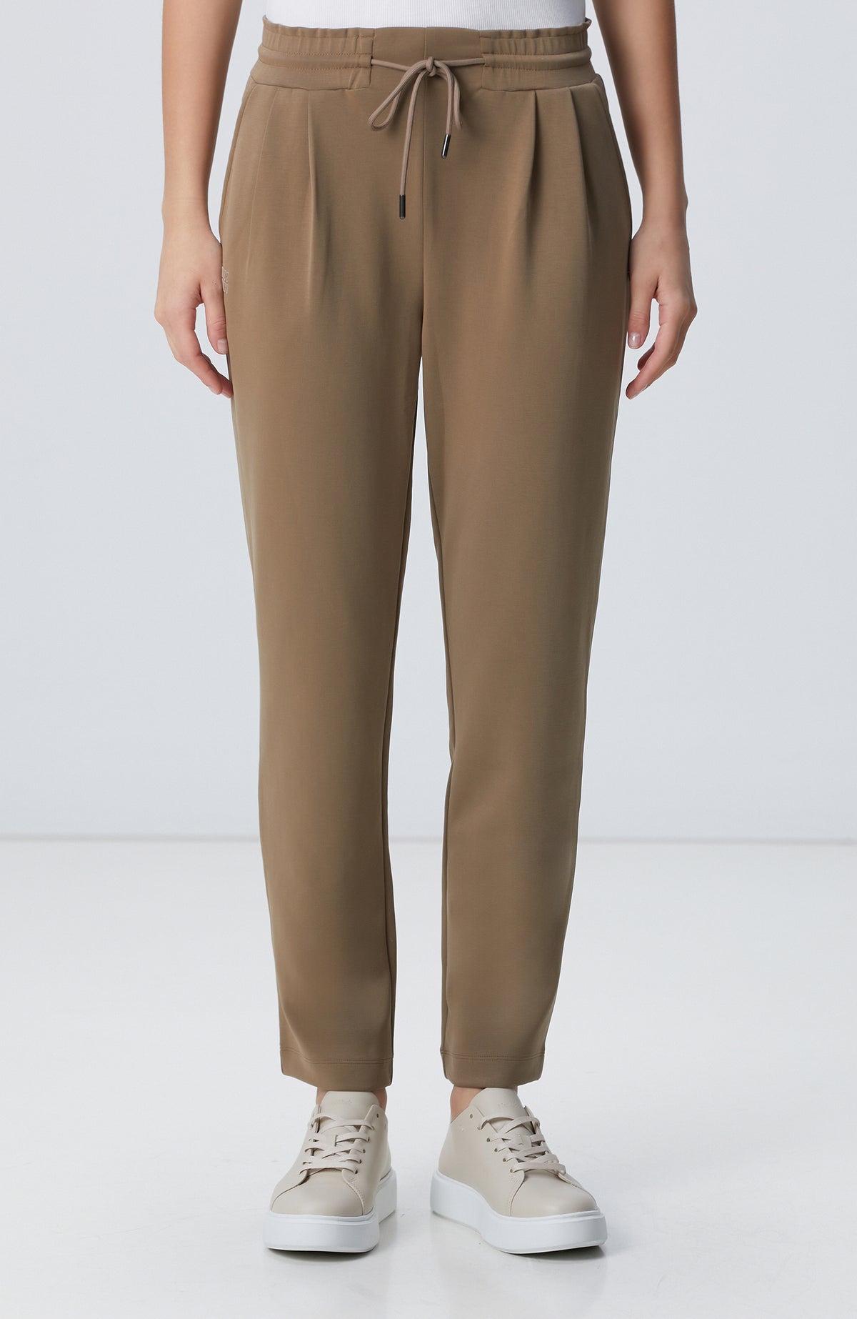 WOMEN'S Khaki Modal Blended Tracksuit