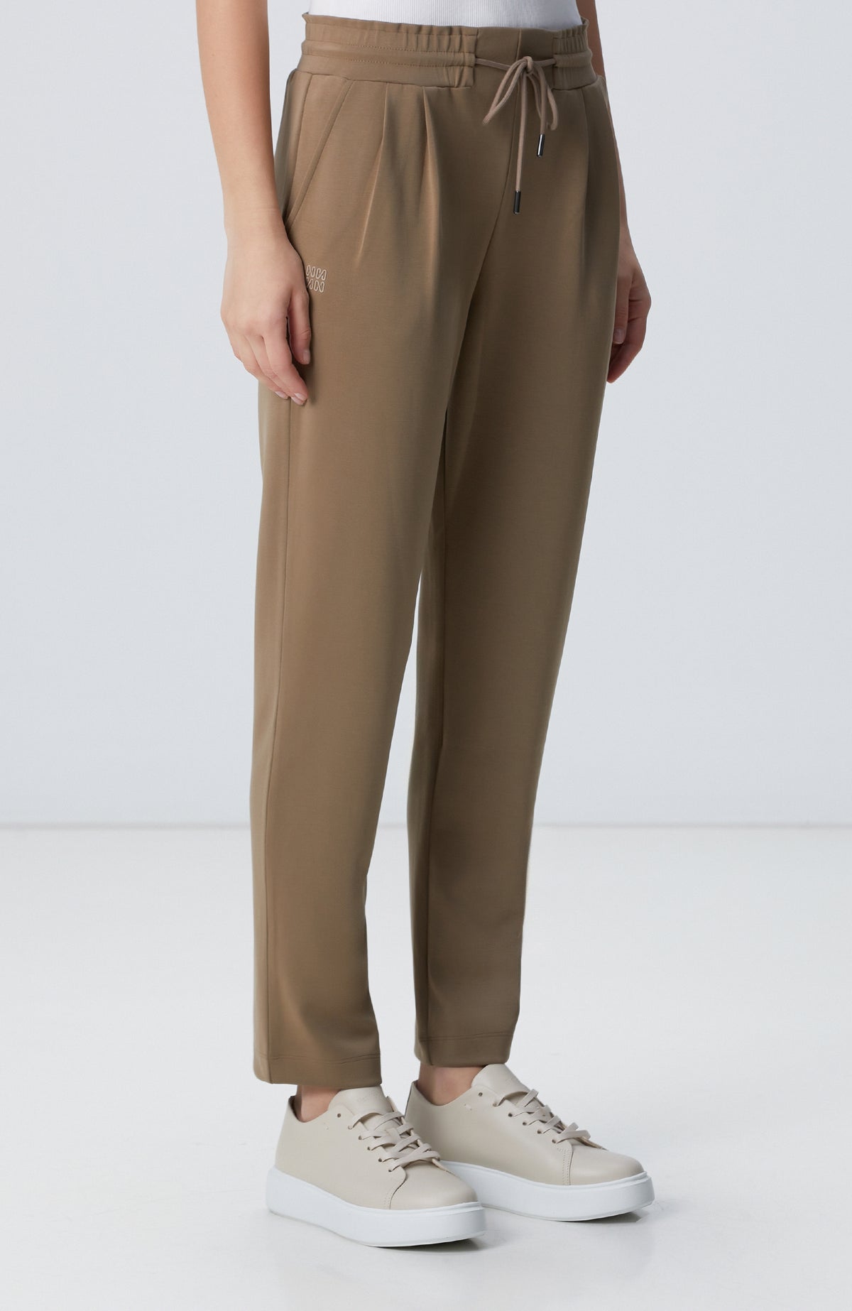 WOMEN'S Khaki Modal Blended Tracksuit