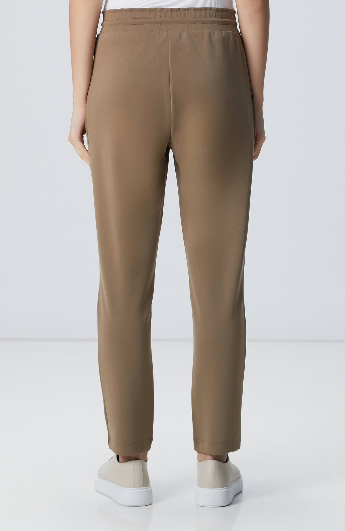 WOMEN'S Khaki Modal Blended Tracksuit
